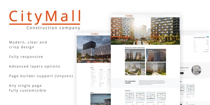 CityMall WordPress Theme