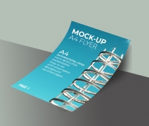 5 Mock-Ups Flyer PSD Templates A4   Screenshot 1