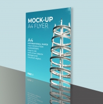 5 Mock-Ups Flyer PSD Templates A4   Screenshot 2