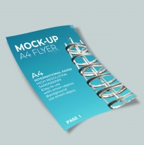 5 Mock-Ups Flyer PSD Templates A4   Screenshot 5