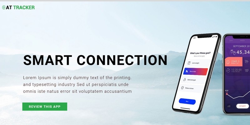 AT Tracker - Responsive App Joomla Template