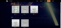 Music - Person Page Responsive Template Screenshot 4