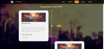 Music - Person Page Responsive Template Screenshot 5