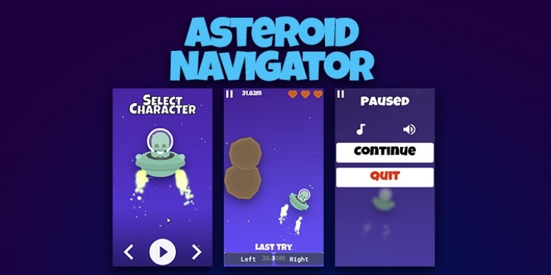 Asteroid Navigator - Complete Unity Project