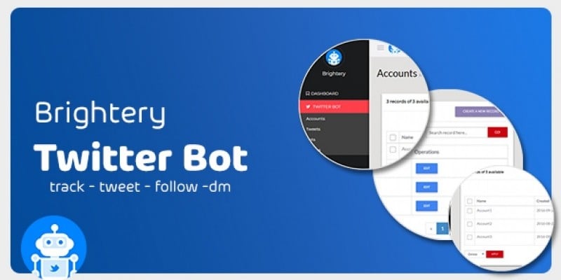 Brightery Twitter Bot - PHP Script