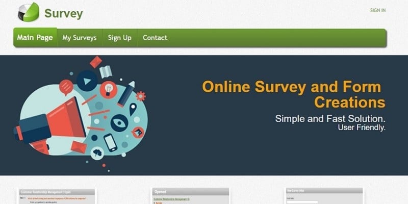   Asp.Net Survey Web Application Source Code