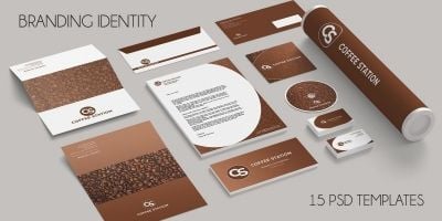 Branding Identity - 15 PSD Templates