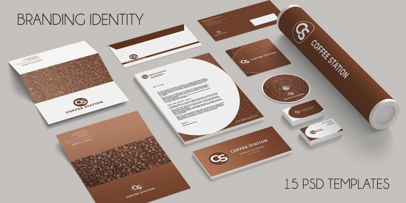 Branding Identity - 15 PSD Templates