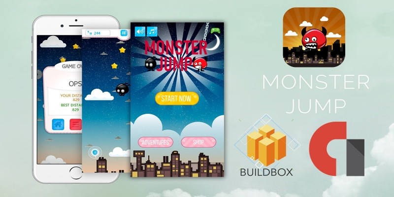 Monster Jump - Template Buildbox
