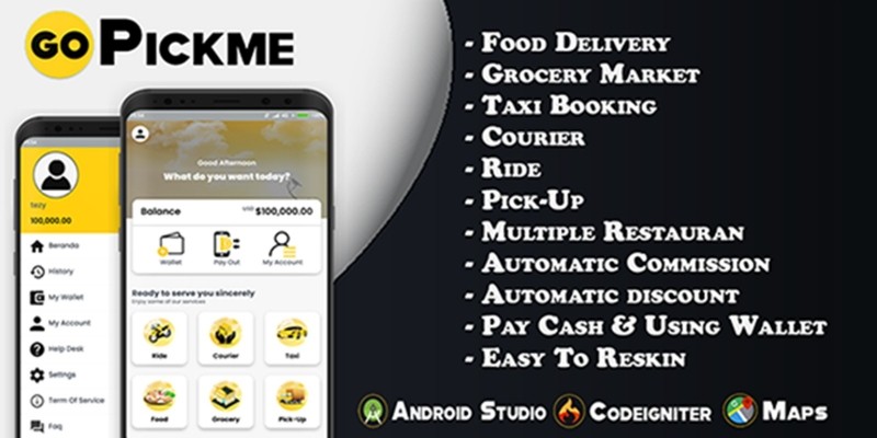 GoPickme - On Demand Services Android Template