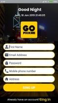 GoPickme - On Demand Services Android Template Screenshot 3