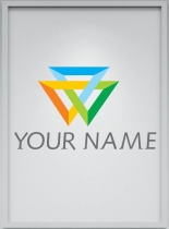 V-Projects Logo Template Screenshot 1