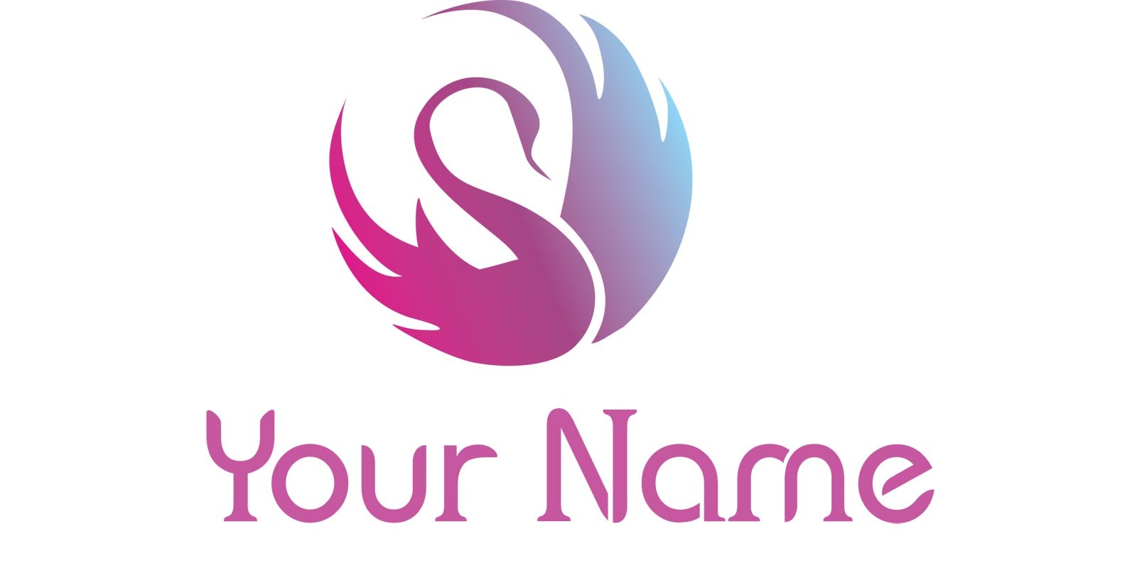 company logo with red swan company logo with red swan
