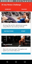 30 Day Fitness Challenge Android App Screenshot 5
