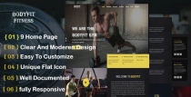 Body Fitness HTML Template Screenshot 1