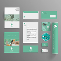 Spa Branding Identity -15 Printable PSD Templates