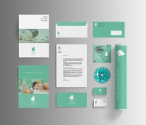 Spa Branding Identity -15 Printable PSD Templates Screenshot 3
