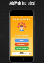 Quiz Application - iOS Xcode Project Screenshot 1