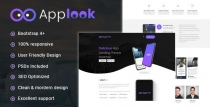 Applook -  App Landing Page Screenshot 1