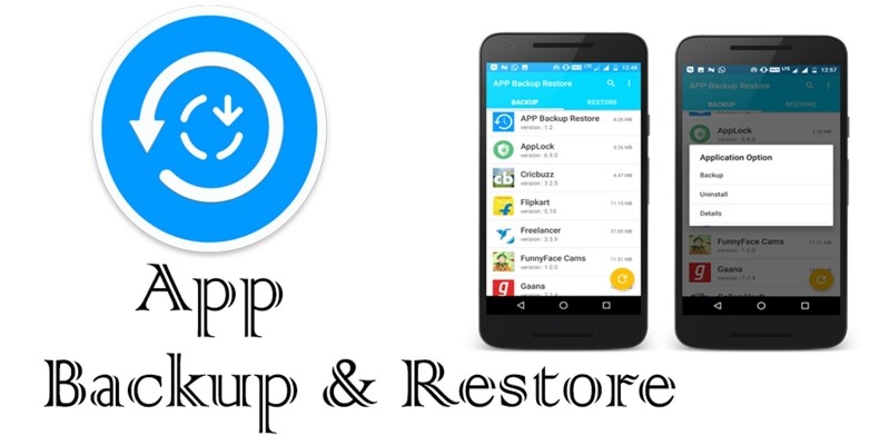 App Backup And Restore - Android Template