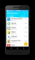 App Backup And Restore - Android Template Screenshot 1