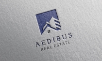 Aedibus Logo Template Screenshot 1