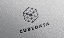 Cube Data Logo Template Screenshot 1