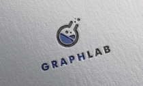 Graph Lab Logo Template Screenshot 1