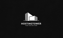 Hosting Tower Logo Template Screenshot 2