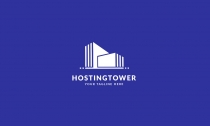 Hosting Tower Logo Template Screenshot 3