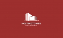 Hosting Tower Logo Template Screenshot 4