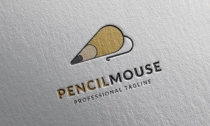 Pencil Mouse Logo Template Screenshot 1