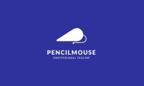 Pencil Mouse Logo Template Screenshot 3