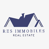 Res Immobiles Logo Template