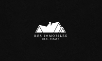 Res Immobiles Logo Template Screenshot 2