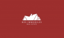 Res Immobiles Logo Template Screenshot 4
