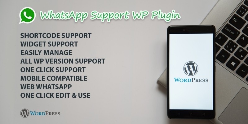 WhatsApp Support WordPress Plugin