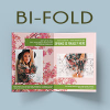 Bi-Fold Fashion Sale Printable Brochure A4 CMYK 