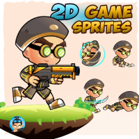 2D Game Character Sprites