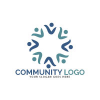 Community Logo Design Teamwork