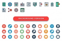 50 Web and SEO Vector Icons pack Screenshot 2