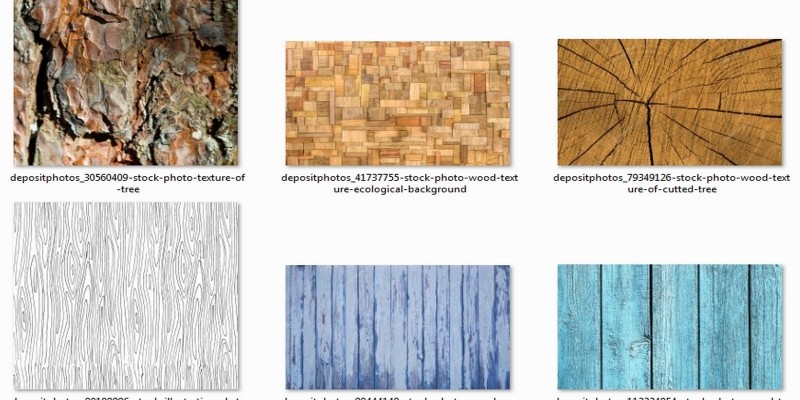 Wood Textures Patterns different colours