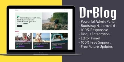 DrBlog - Blog Script With Admin