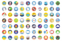 175 Travel Color Isolated Vector Icons Screenshot 2
