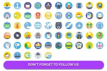 175 Travel Color Isolated Vector Icons Screenshot 3