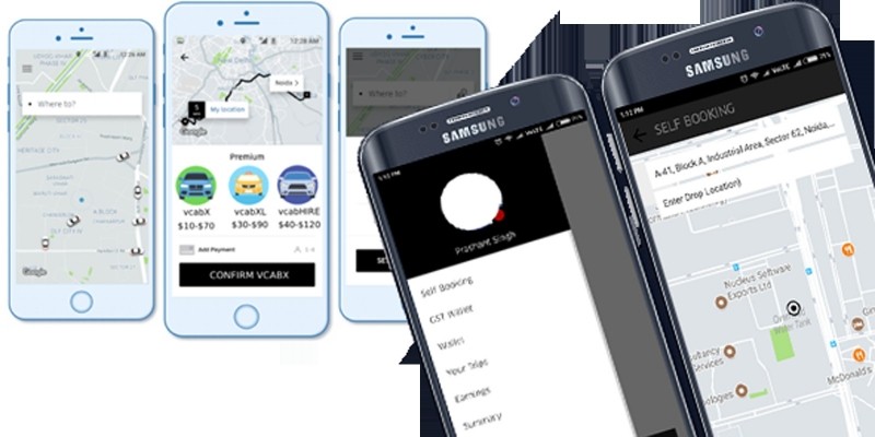 Uber Clone Taxi Booking  Android And iOS App