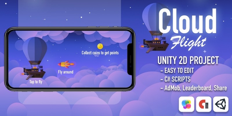 Cloud Flight - Full Unity Project
