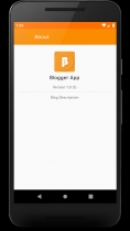 Blogger App - Android Source Code Screenshot 9