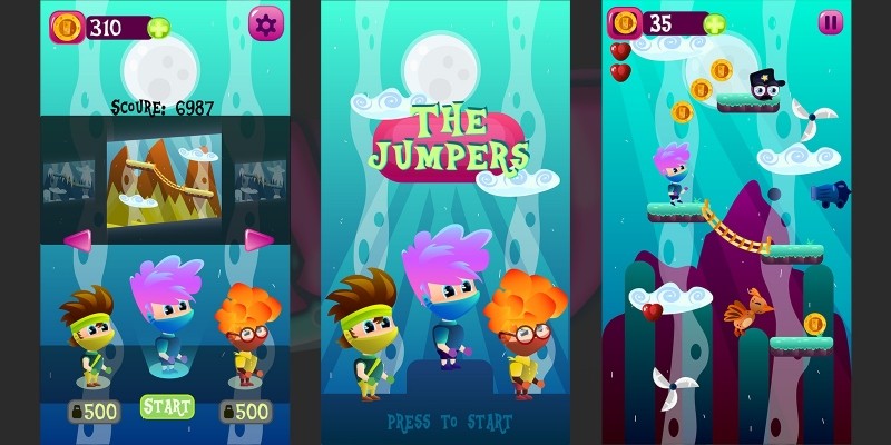 The Jumpers Game GFX Assets Kit