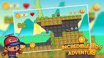 Incredible Boy Adventure - Buildbox Template Screenshot 1